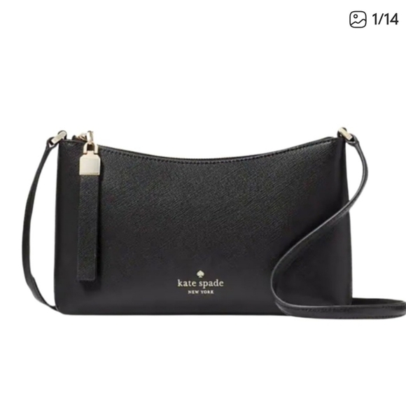 kate spade Handbags - Kate Spade Black Small Crossbody Bag